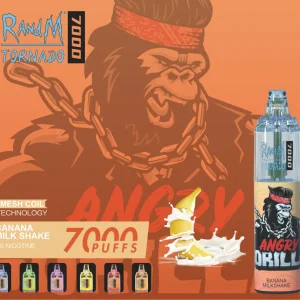 Randm Tornado 7000 Puffs Disposable Vape|  Banana MilkshakeRANDMTORNADO7000 12