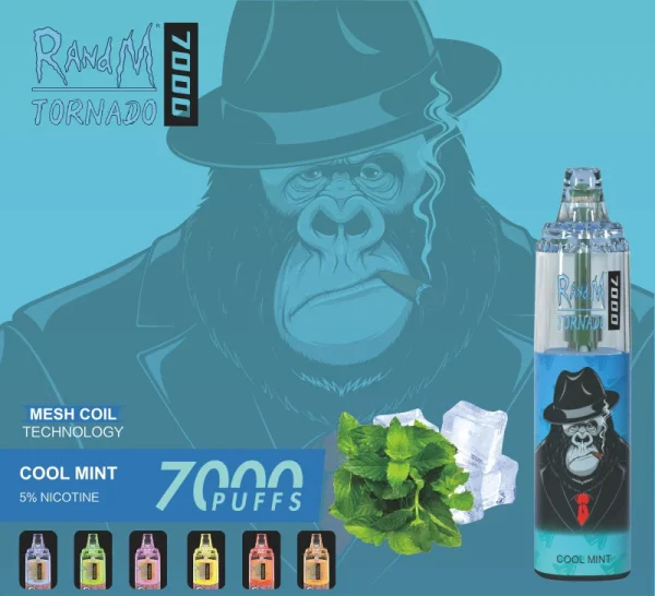 Randm Tornado 7000 Puffs Disposable Vape|  Cool MintRANDMTORNADO7000 15
