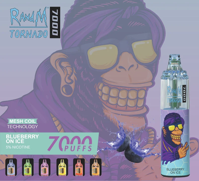 Randm Kasırgası 7000 Puffs Tek Kullanımlık Vape|  Buz Üzerinde Yaban MersiniRANDMTORNADO7000 6 Randm Tornado 7000 Puffs Disposable Vape|  Blueberry On IceRANDMTORNADO7000 6
