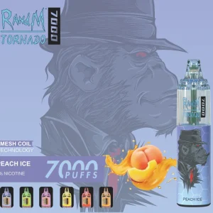 Randm Tornado 7000 Puffs Disposable Vape| Peach IceRANDMTORNADO7000 9