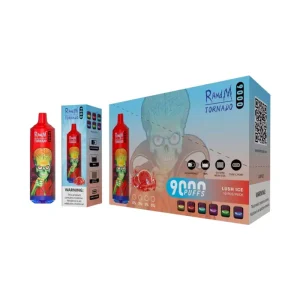 RandM Tornado 9000 Intense Flavors Vaping | Lush iceRandM Tornado 9000 Puffs 10