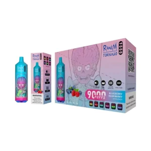 RandM Tornado 9000 Intense Flavors Vaping Box in stockRandM Tornado 9000 Puffs 4