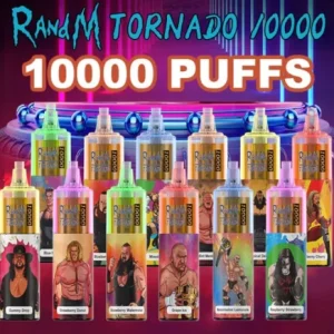 RandM Tornado 10000 Intense Flavors Vaping | Kiwi Dragon Berryrandm 7000