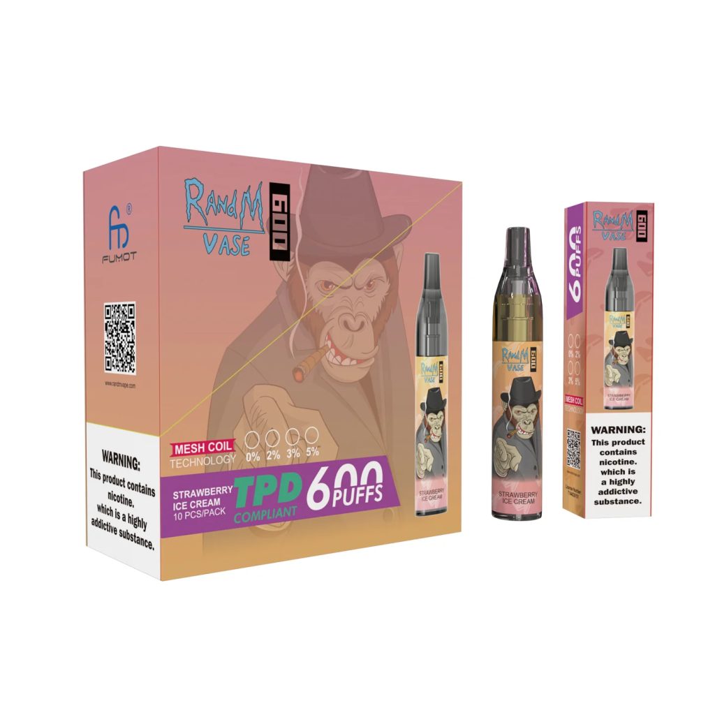 RandM Vase 600 Disposable Vape – 600 PuffsOriginal RandM Vase 600 Puffs Vape Kit Device 10 PCS (Free Shipping) (14)