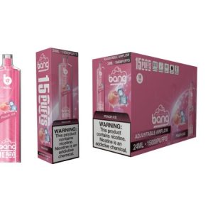 Bang XXL NT15000 נפיחות ארוכות טווח אפרסק חד פעמי